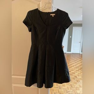 Black cocktail dress